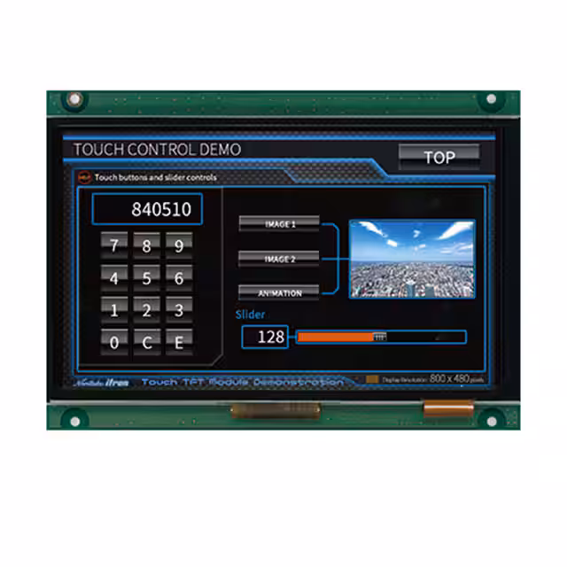 GTWV070VHA00P Noritake Company Inc.  Modules d'affichage - LCD OLED Graphic